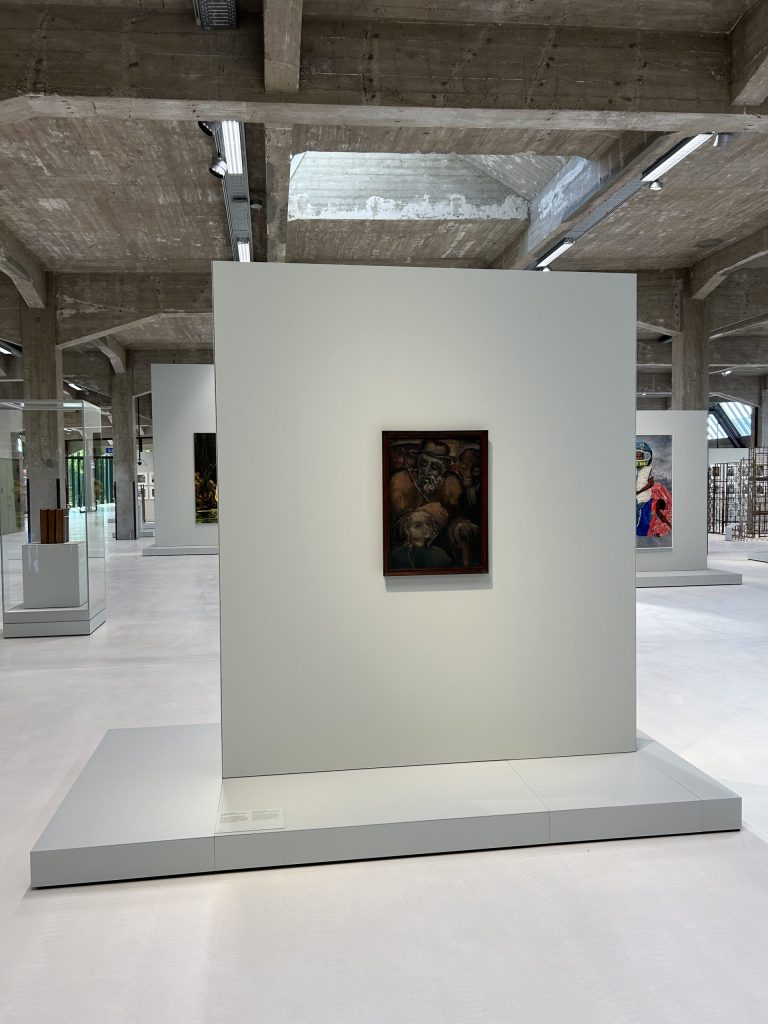 Dolf Henkes, De landverhuizers, installatie bij FENIX Museum Rotterdam