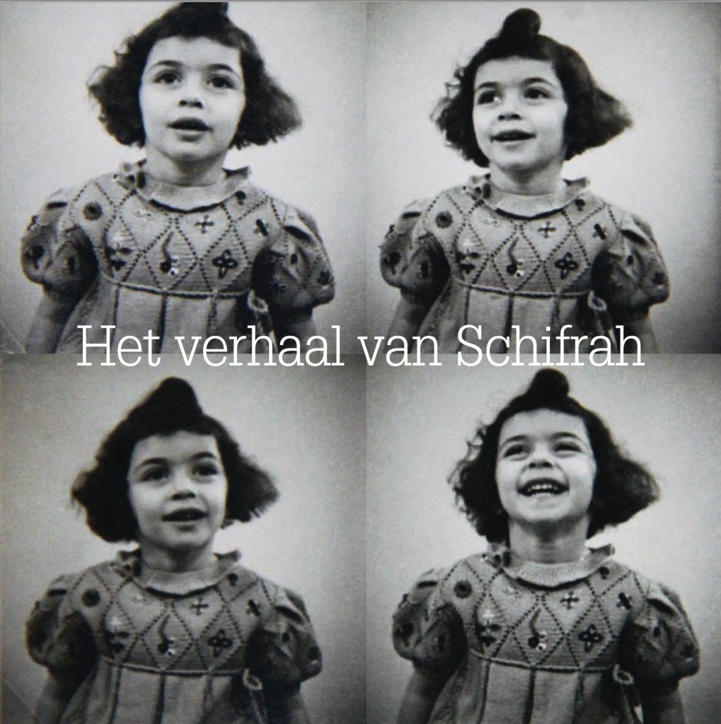 Nu verkrijgbaar bij Verhalenhuis Belvédère: 'Het verhaal van Schifrah' over het door Dolf Henkes in 1942 geredde Joodse meisje Clara Schifrah van Thijn.